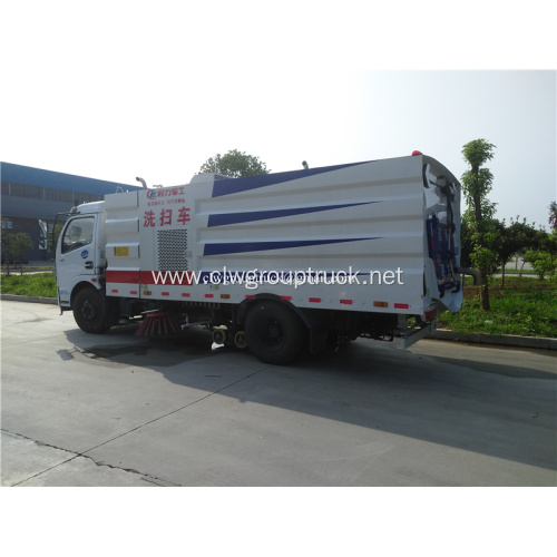 Dongfeng 4x2 multi-purpose all-suction sweeper truck